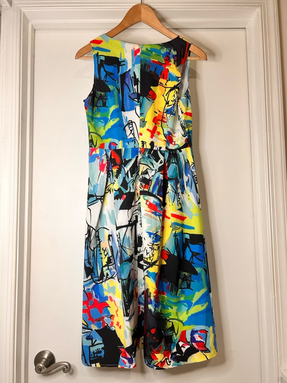 Sucrefas Multicolored Abstract Sleeveless Dress - Size Medium - Picture 6 of 14